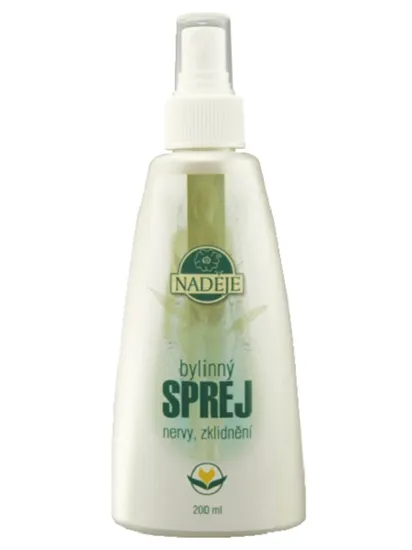 Naděje - Relaxační bylinný sprej - Nervy a zklidnění VKS3 200 ml