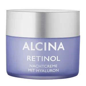Alcina - Retinol Noční krém s hyaluronem - pro uvolněnou a odpočatou pleť 50 ml