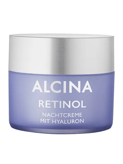 Alcina - Retinol Noční krém s hyaluronem - pro uvolněnou a odpočatou pleť 50 ml