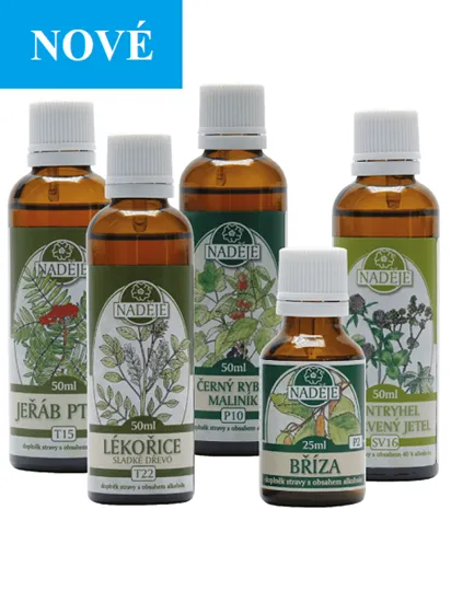 Naděje - Doplněk z bylin k harmonizaci ženských reprodukčních a hormonálních funkcí NK5 225 ml