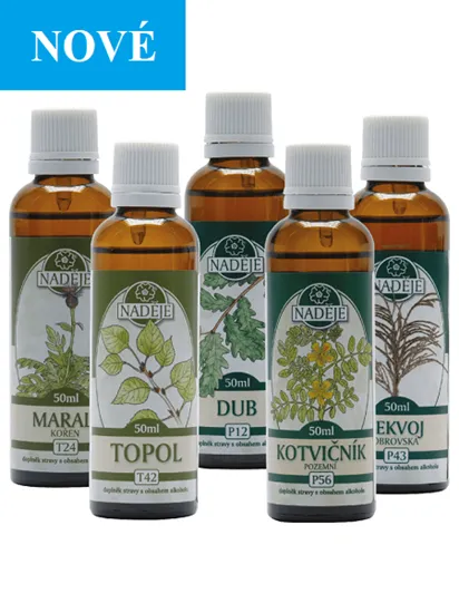 Naděje - Doplněk z bylin pro podporu potence NK19 250 ml