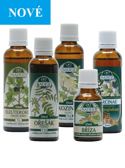 Naděje - Doplněk z bylin pro péči o ženské orgány NK32 225 ml