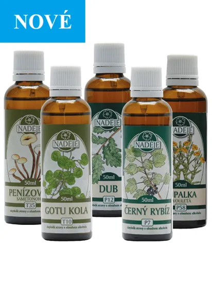 Naděje - Doplněk z bylin pro udržování kvality pokožky NK14 250 ml