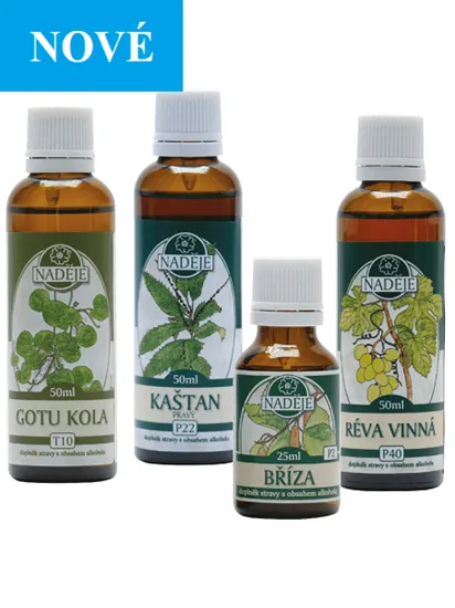 Naděje - Doplněk z bylin pro podporu cévních funkcí NK48 175 ml