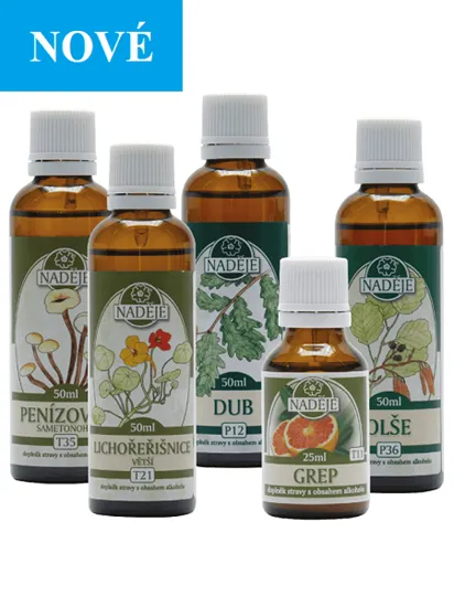 Naděje - Doplněk z bylin pro péči o hygienu v ústní dutině NK15 225 ml