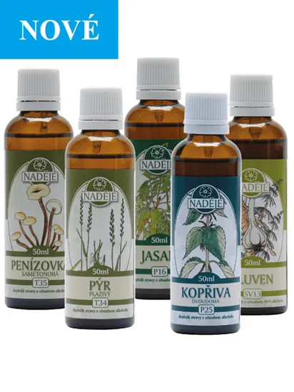 Naděje - Doplněk z bylin při jarní detoxikaci organismu NK41 250 ml