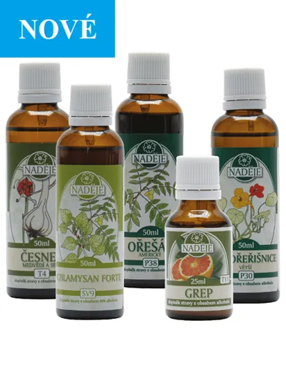 Naděje - Doplněk z bylin pro mikrobiální rovnováhu NK18 225 ml