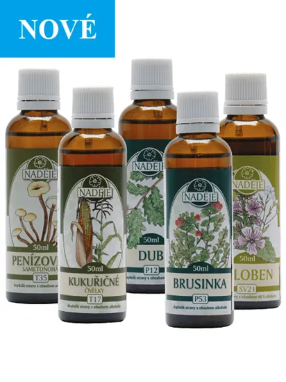 Naděje - Doplněk z bylin pro harmonizaci trávicí soustavy NK50 250 ml