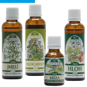 Naděje - Doplněk z bylin pro harmonizaci kardiovaskulární soustavy NK31 175 ml