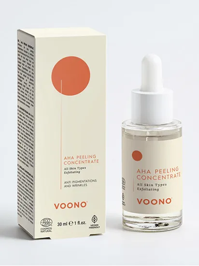 VOONO - AHA Peeling koncentrát – svěží pleť 30 ml