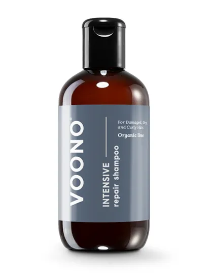 VOONO - Šampon pro suché, poškozené a vlnité vlasy ORGANIC LINE 250 ml