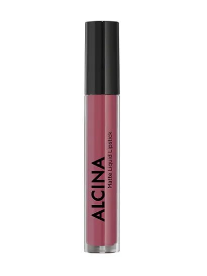 Alcina - Tekutá matná rtěnka s nepřekonatelnou výdrží - Matte Liquid Lipstick – Red grape 1 ks