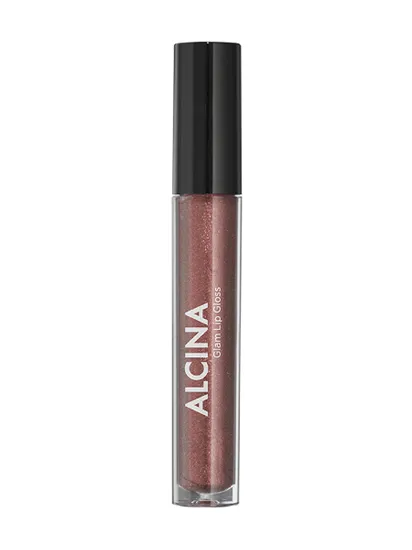 Alcina - Lesk na rty s okouzlujícím třpytem - Glam Lip Gloss – Brown 1 ks