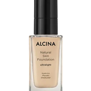 Alcina - Make-up pro přirozenou pleť - Natural Skin Foundation - ultralight 35 ml
