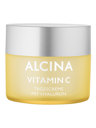 Alcina - Vitamín C Denní krém s hyaluronem - pro zářivou a svěží pleť 50 ml