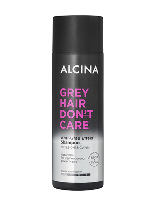 Alcina - Grey Hair Don’t Care šampon co postupně a trvale kryje šediny 200 ml